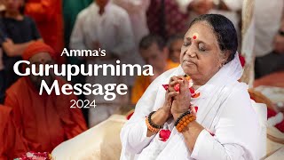 Excerpts from Ammas Gurupurnima Message 2024 [upl. by Yrral]