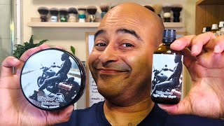 ASMR SHAVE Camino Cuero Set by Albufera Shaving Soap first try [upl. by Rosamond]