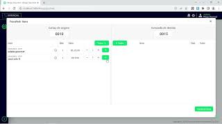 Operador de caixa Como realizar transferência de itens entre comandas [upl. by Julina]