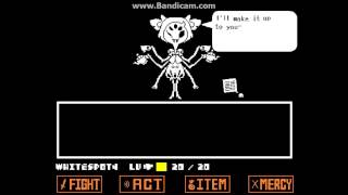 Undertale  Fastest Way to Beat Muffet [upl. by Pamella]