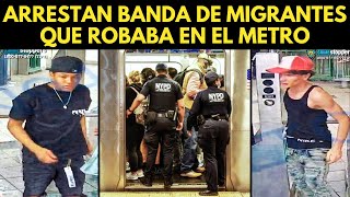 ARRESTAN BANDA DE INMIGRANTES QUE ROBABAN EN EL METRO DE NUEVA YORK [upl. by Douville]