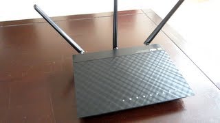 Asus RTAC66R Gigabit Router Review [upl. by Abbotsun533]