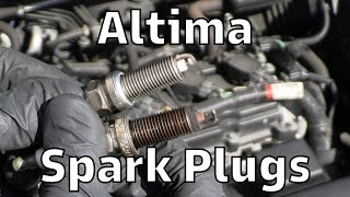 How to Replace Spark Plugs for a Nissan Altima 20132018 L4 [upl. by Alrad56]