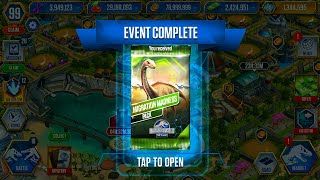 MIGRATION MADNESS PACK  JURASSIC WORLD THE GAME [upl. by Murton]