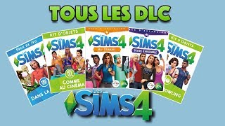 Les Sims 4 PS4  DÉTAILS ET DATE DE SORTIE DES DLC ET EXTENSIONS SUR CONSOLE [upl. by Lishe]