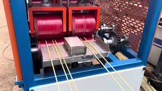 5 Line GFRP composite Rebar Machine from Svs hydraulics pvt ltd infosvshydraulicscom [upl. by Lewison]