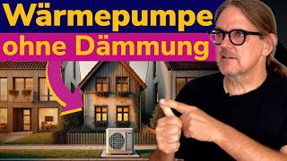 Wärmepumpe ohne Dämmung im Altbau mit Energiesparkommissar [upl. by Ahsenik]