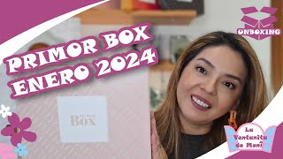 Unboxing De La Primor Box de ENERO 2024 Pink [upl. by Bradwell]