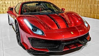 2021 Ferrari 488 Pista Spider in Beautiful SpecRosso Fiorano [upl. by Attegroeg]