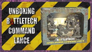 Unboxing Battletech Inner Sphere Command Lance  TTM Ep028 [upl. by Melinde]