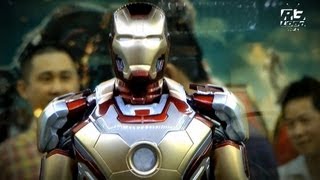 Iron Man Mark 42  New Iron Man 3 Suit [upl. by Kciredorb]