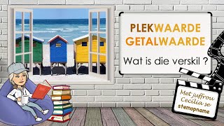 LEKKER LEER  PLEKWAARDE EN GETALWAARDE  Juffrou Cecilia [upl. by Jardena]