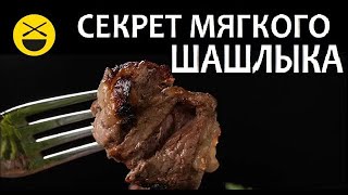 Главный секрет МЯГКОГО ШАШЛЫКА [upl. by Erodasi]