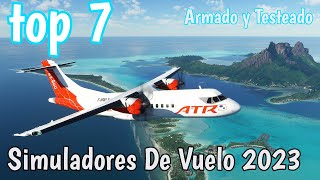 Los Mejores Simuladores De Vuelo Para Pc 2023 TOP 7 Bajos Medios y Altos Requisitos [upl. by Ries537]