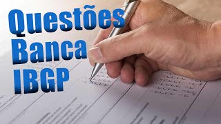 📝Questões de concurso de Enfermagem da Banca IBGP 💉 [upl. by Budworth]