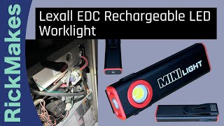 Lexall EDC Rechargeable LED Worklight [upl. by Sidras]