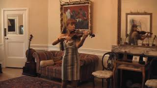 Cadenza to Paganini Concerto No1 by Emille Sauret Anna Karkowska [upl. by Beeck]