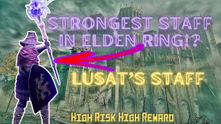 Elden Ring  BEST STAFF Lusats Glinstone Staff location  Astrologer [upl. by Iphigenia]