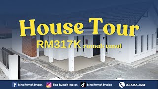 Rumah Banglo Harga Binaan 317K Tunai  Rumah Peribadi [upl. by Innad]