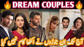 Top 5 dream couples of Pakistan drama industryeveryone favorite couples [upl. by Hadsall]