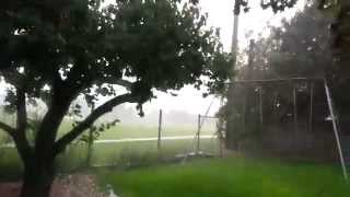 Microburst with insane rain in Salt Lake City Utah [upl. by Marchall]