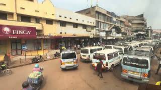 Kampala City Streets Uganda [upl. by Tracey]