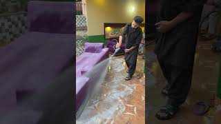 Sofa cleaning at home  Sofa Cleaning  Carpet Cleaning  cleaning Services shorts viralvideo [upl. by Vere995]