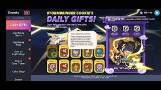 Event Daily Gifts Stormbringer Cookie  Cookie Run Kingdom [upl. by Afas]