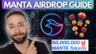 Easy MANTA Airdrop Guide Do This ASAP [upl. by Nabila]