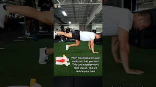 Core Exercise for Disc Herniation Fix [upl. by Aihcrop]