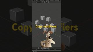 How to Copy Modifiers in Blender Using Ctrl  L  Quick Tip [upl. by Seidule579]