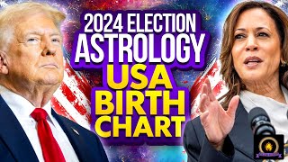 US Election Astrology 2024 What America’s Birth Chart Says About The Future [upl. by Rinee]