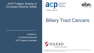 Biliary Tract Cancers ACP Problem Solving in Oncology Webinar [upl. by Gaddi]