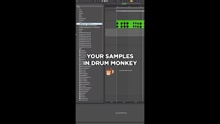 Using your own samples in the all new Unison Drum Monkey [upl. by Karol]