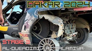 DAKAR 2024 RECAP STAGE 3 TAPPA MARATHON [upl. by Oirazan175]