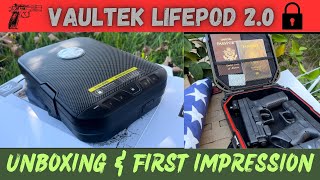 LIFEPOD 20 BY VAULTEK  PORTABLE TRAVEL SAFE FOR VALUABLES  UNBOXING AND FIRST IMPRESSION  EP66 [upl. by Adnahsat]