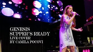 Genesis Suppers Ready Live Cover by Camila Pocovi Audience Video [upl. by Amahcen]