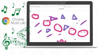 Create Music By Drawing with Kandinsky  Google Music Lab [upl. by Morganstein]