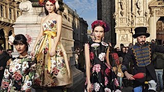 DolceampGabbana Fall Winter 201920 Womens Advertising Campaign [upl. by Lanita]