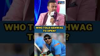 Who Told Virender Sehwag To Open  CricketNext  Cricket News  shorts [upl. by Rubinstein]