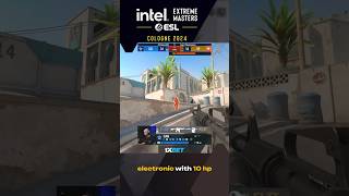 ELECTRONIC TRIED NOT TO LOSE ON IEM COLOGNE 2024 cs2 csgo virtuspro [upl. by Pompei43]