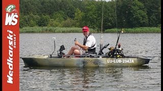 Prezentacja kajaka dla wędkarzy z napędem nożnym [upl. by Gaidano]