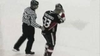 Jeremy Yablonski VS Derek Dorsett 11708 [upl. by Eesdnyl]