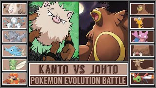 PreEvo Battle KANTO vs JOHTO  Pokémon Scarlet amp Violet [upl. by Cassie]