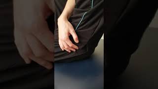 Piriformis self massage [upl. by Norrabal]