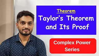 Taylors Theorem and its proof  L1  TYBSc Maths  Power Series ranjankhatu [upl. by Aeiram]