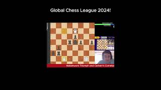 Global Chess League 2024 • Nakamuras Triumph chess worldchesschampionship chesstournament [upl. by Nylak]