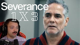 Severance  Ep1X3 quotIn Perpetuityquot MovieMan Reaction [upl. by Monarski415]