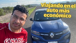 VIAJE DE 9HRS EN EL AUTO MÁS ECONÓMICO  RENAULT KWID 2024 [upl. by Llenrep665]