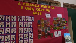 Escola Prof Paulo Matioli realiza 3ª quotExpo Matioli  Arte Literaturaquot [upl. by Llewol]